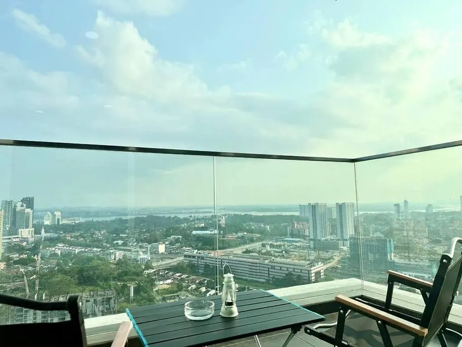 アパート Pinnacle Tower 27 High Floor Near Ksl Tv Box Jb ジョホールバル